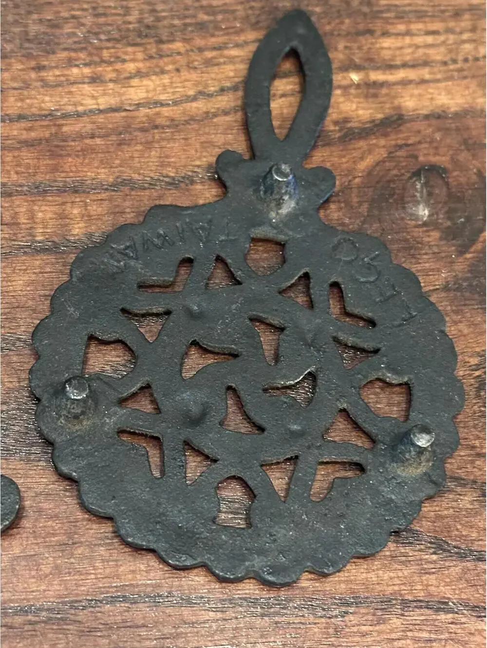 3-Piece Vintage Country/Farmhouse Cast Iron Trivet Wall Decor